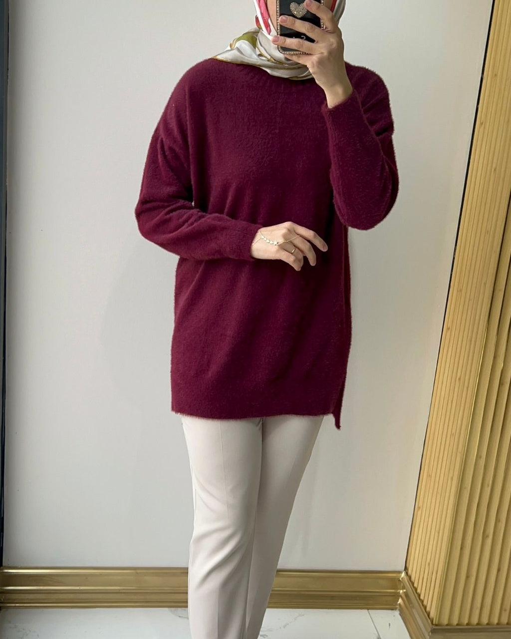 NUSS-DÜZ ANGORA KAZAK