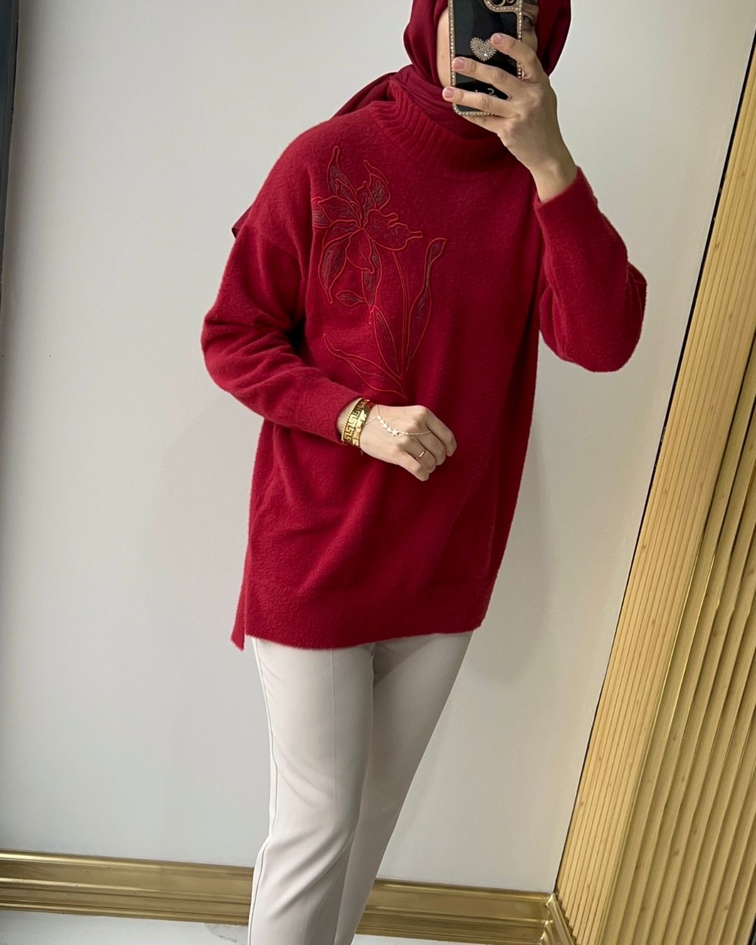 NUSS- NAKIŞLI ANGORA KAZAK
