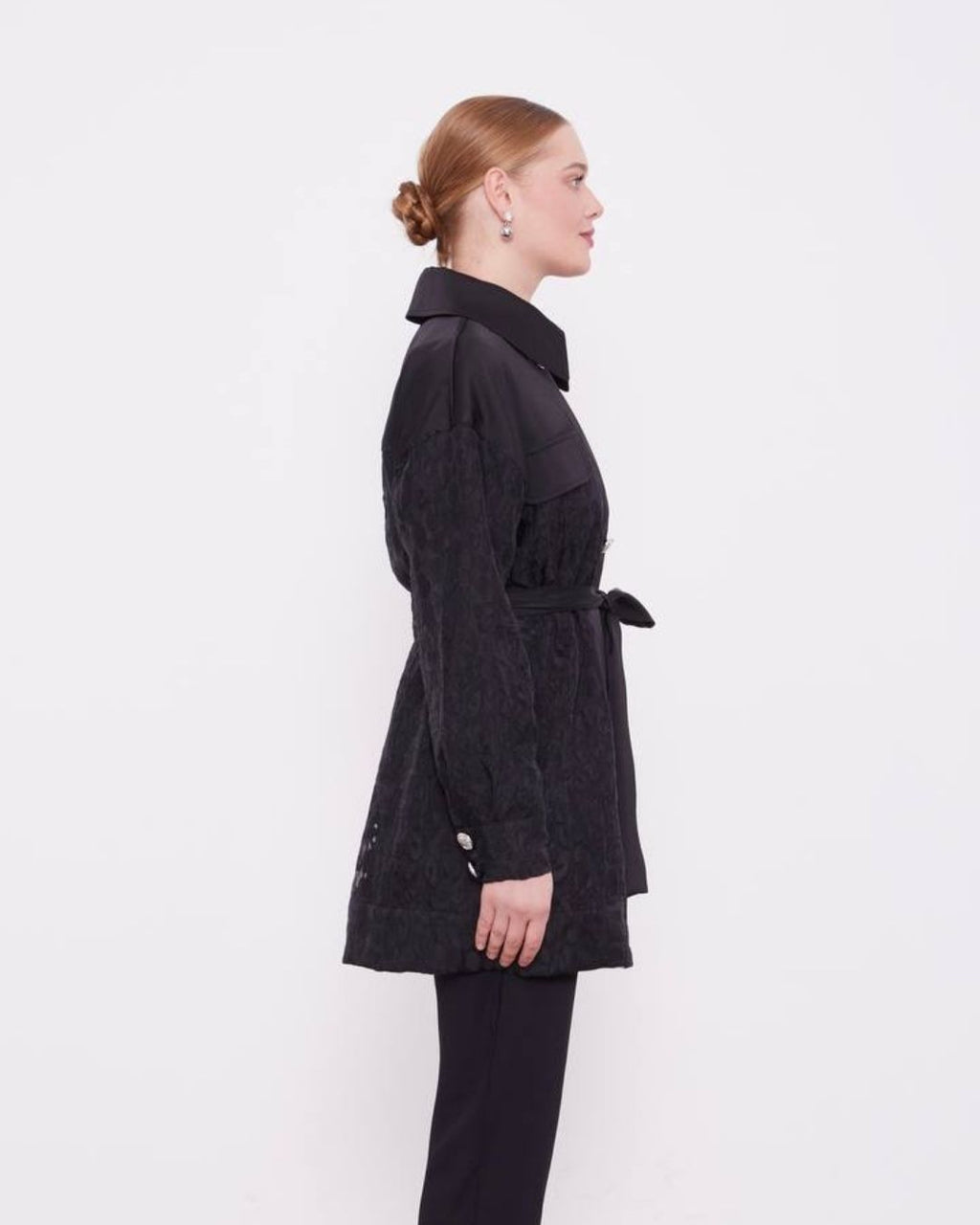 Levidor- Leopar detaylı ceket