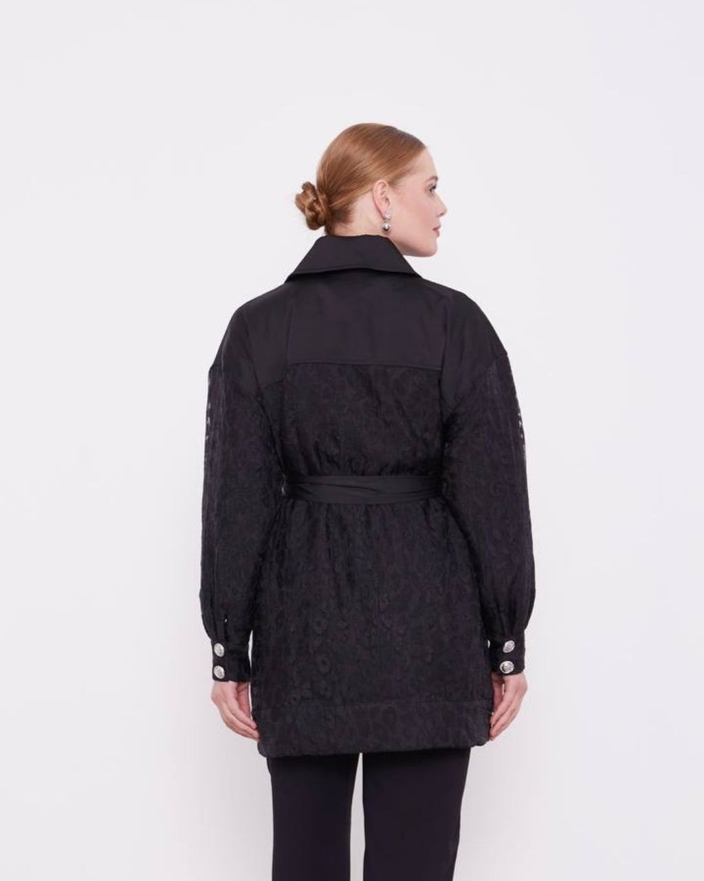 Levidor- Leopar detaylı ceket