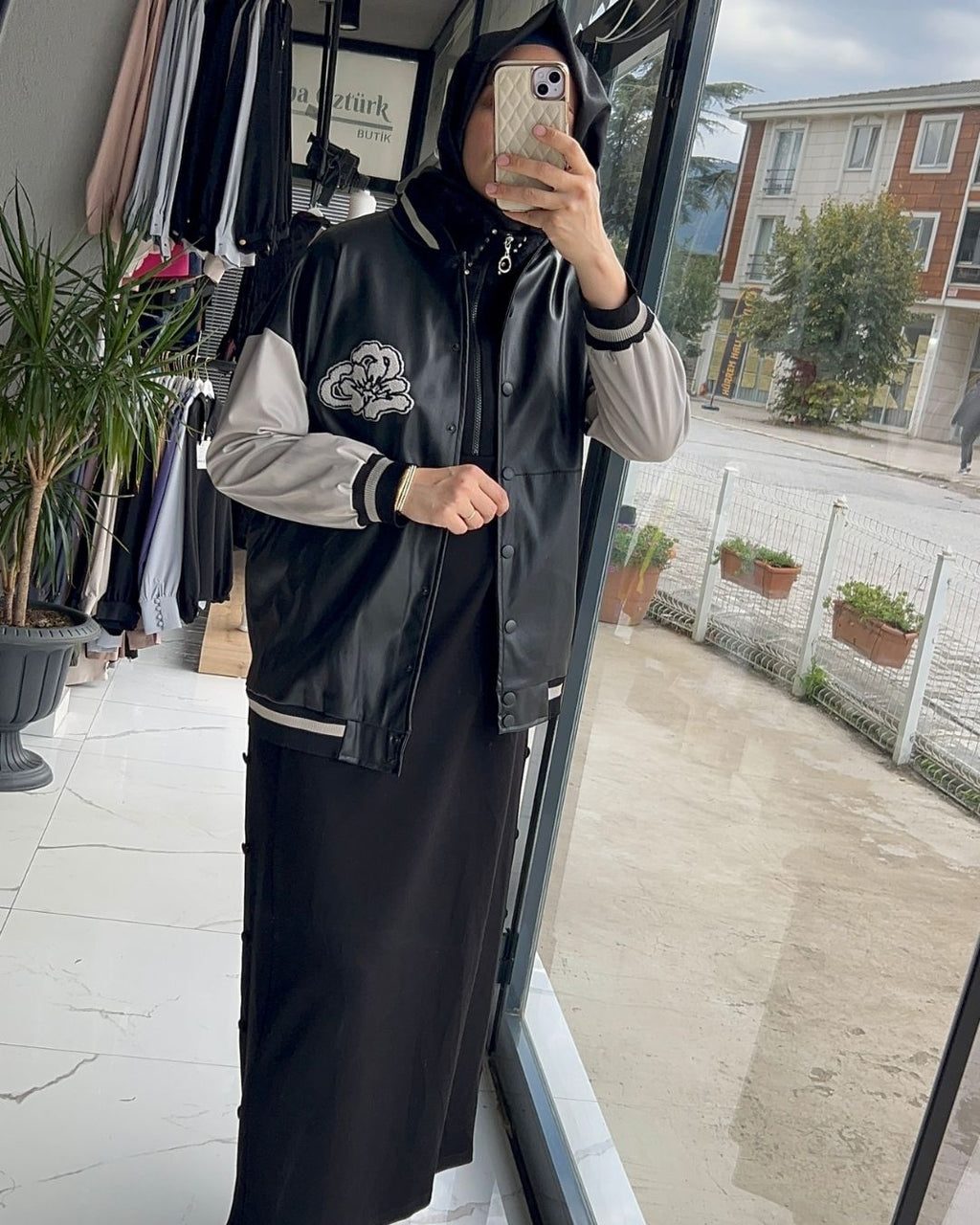 Levidor- Deri kolej ceketi