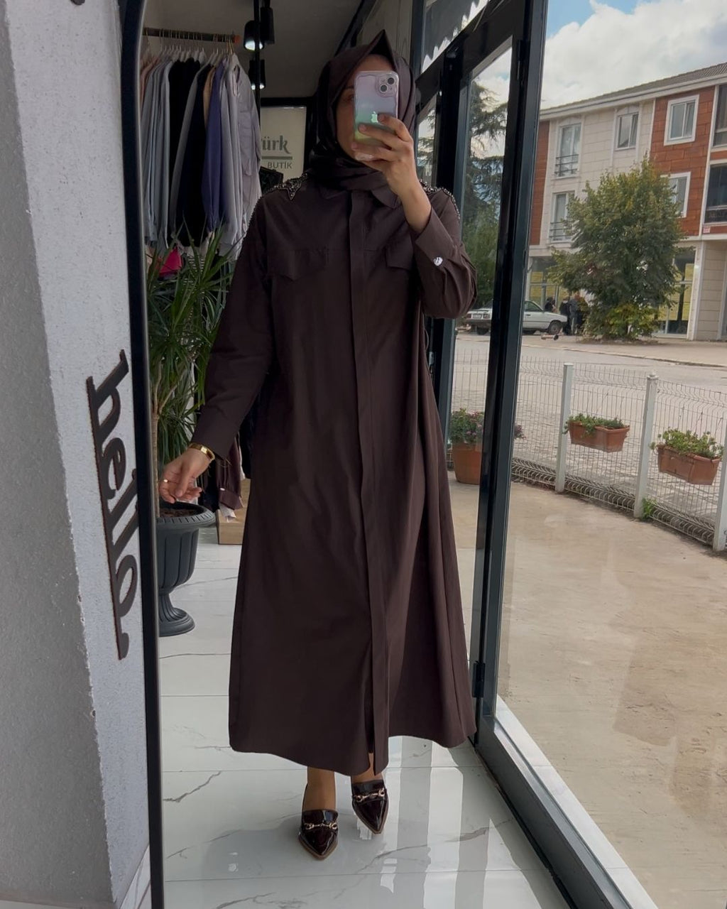 MY312- TORBA CEPLİ ELBİSE