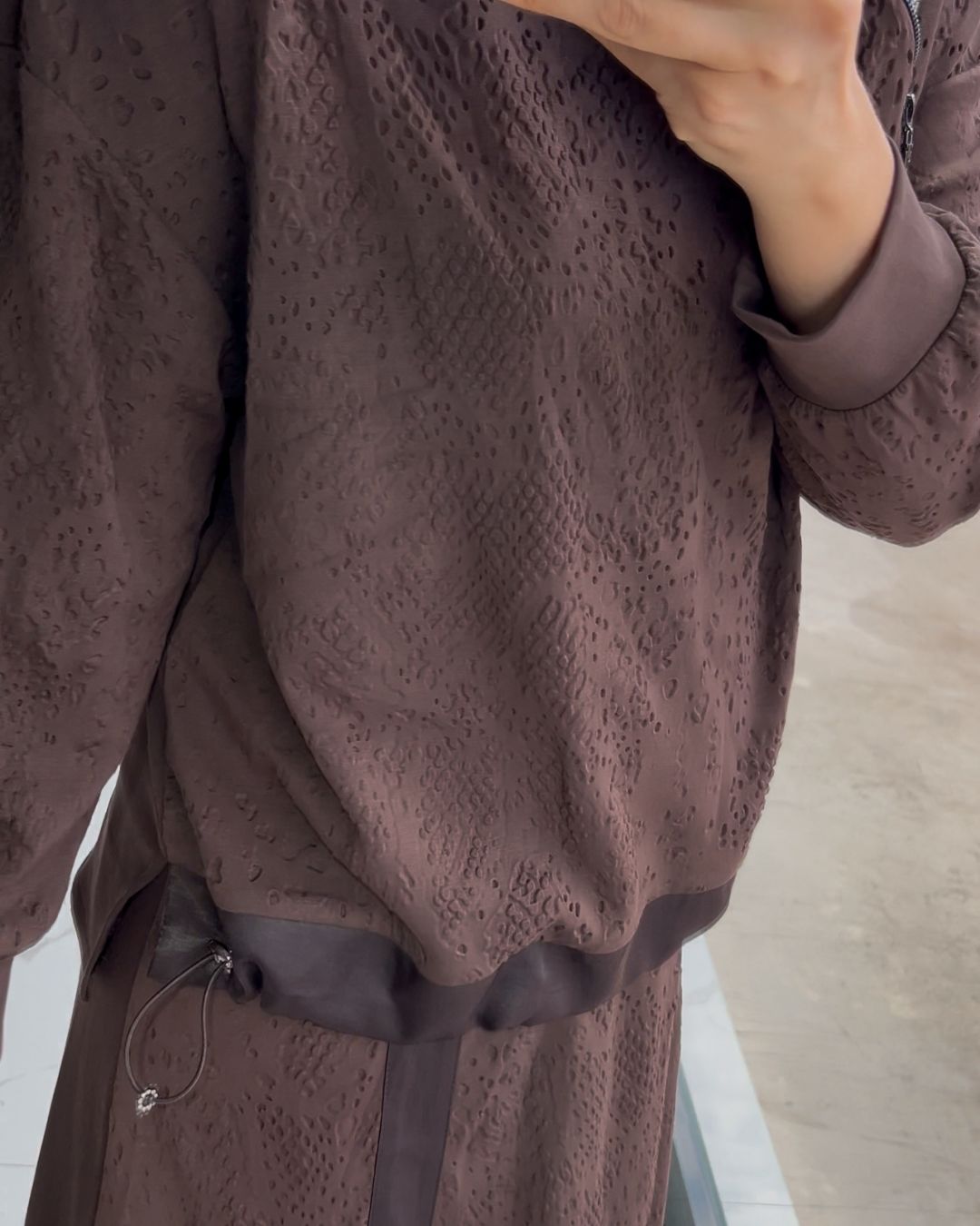 LİSSMORE- KENDİNDEN DESENLİ ETEK TAKIM