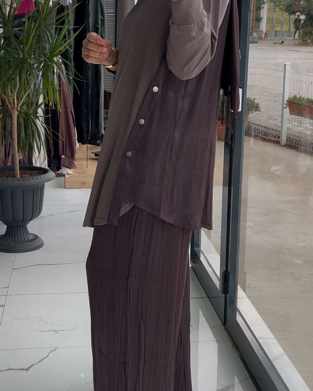 LİSSMORE- CUPRA PANTOLONLU TAKIM