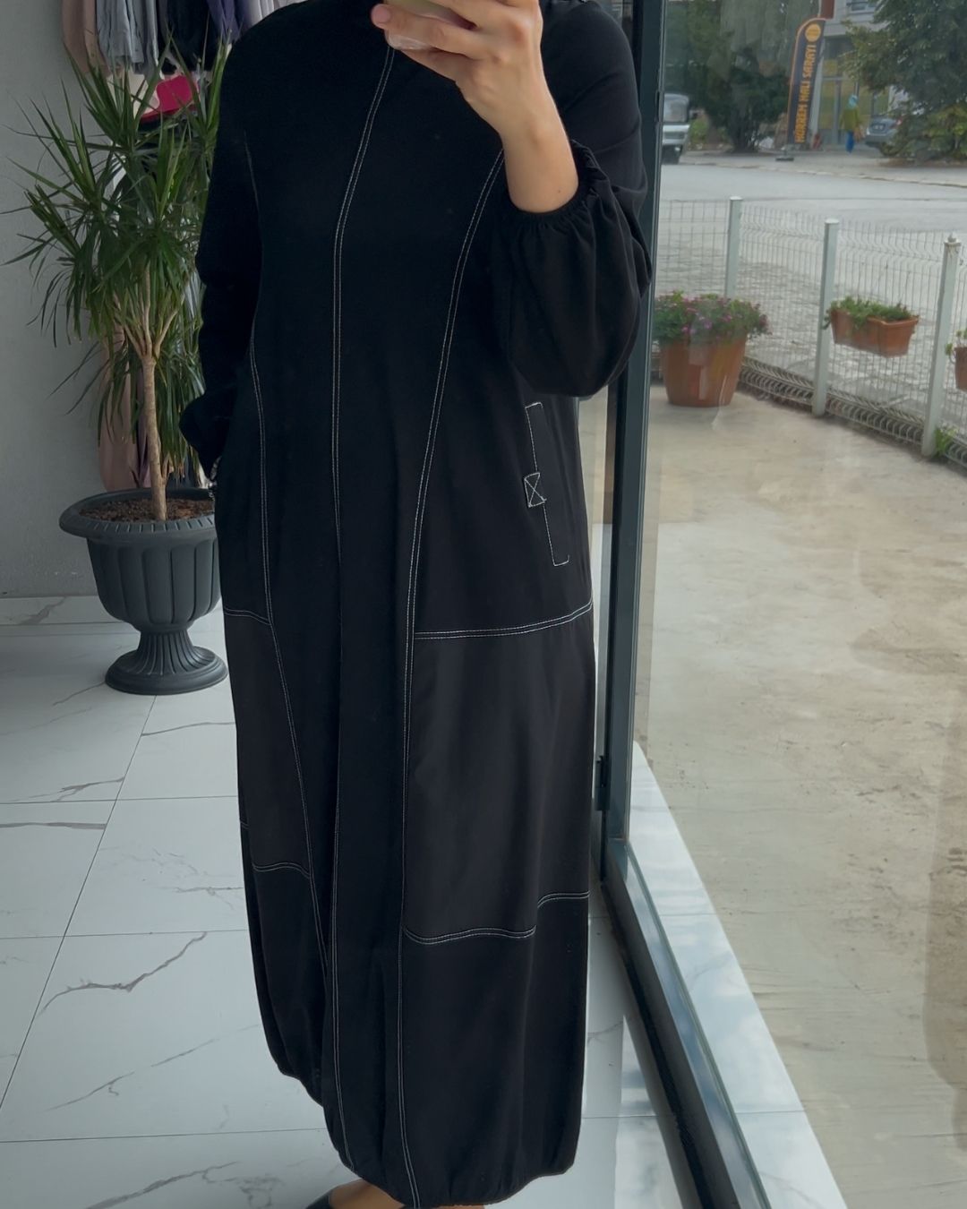 NURCAN ÇETİN- DİKİŞLİ ELBİSE