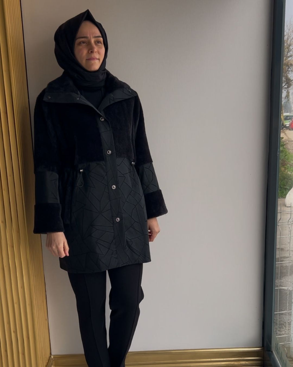 MY312- GEOMETRİK DESEN KAP