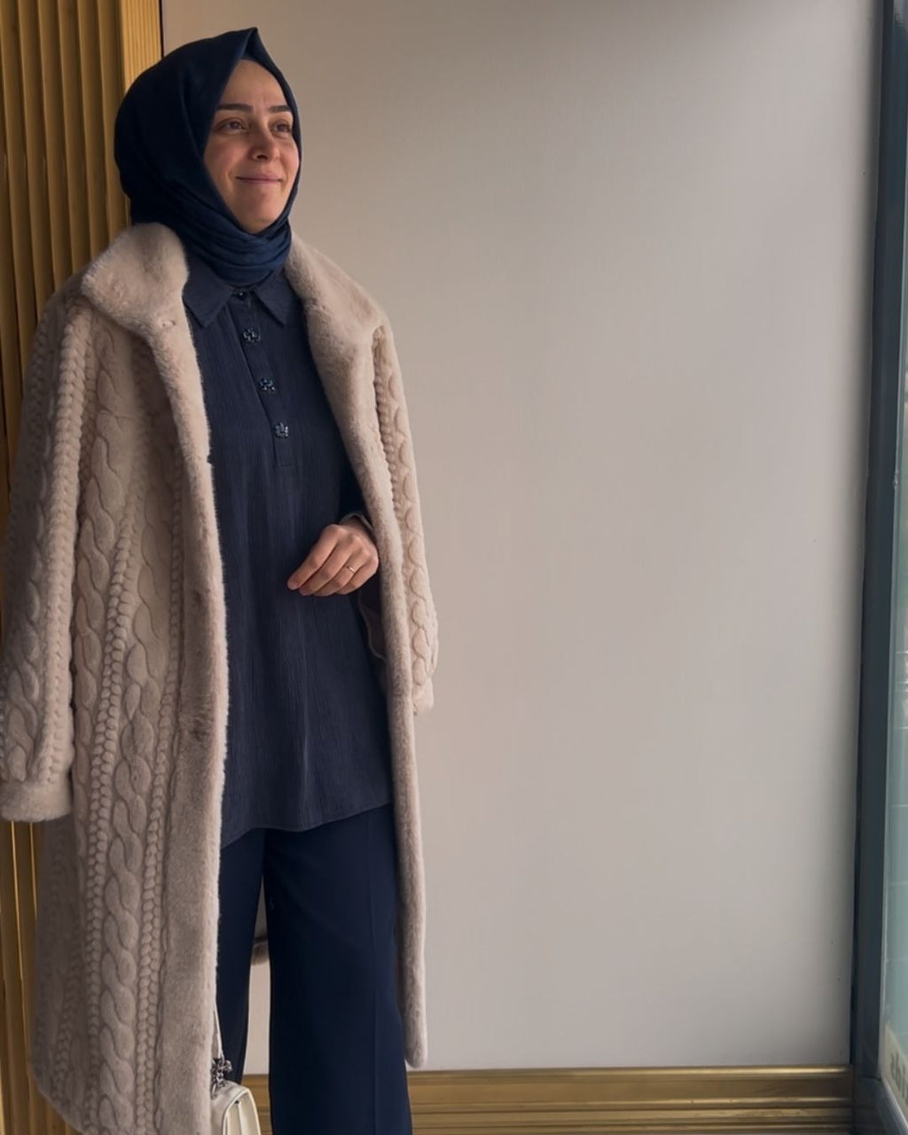 İTHAL- KENDİNDEN DESENLİ KÜRK