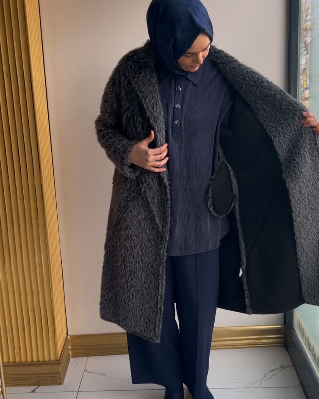 İTHAL-SAÇAKLI KÜRK