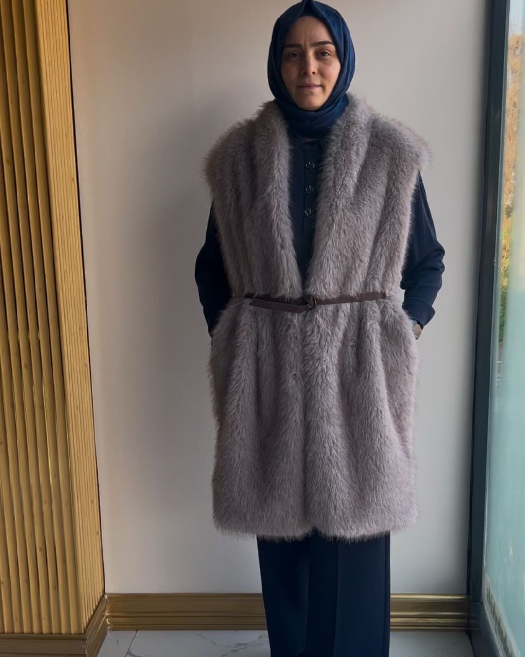 İTHAL- UZUN KÜRK YELEK