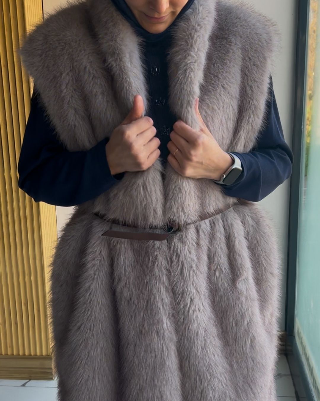 İTHAL- UZUN KÜRK YELEK