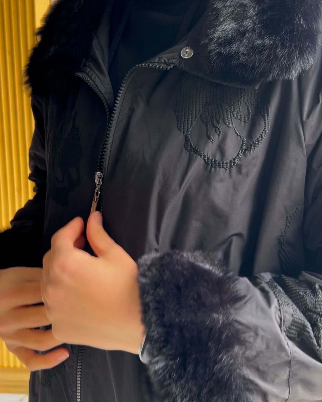 LİSSMORE- ÇİÇEK NAKIŞLI MONT