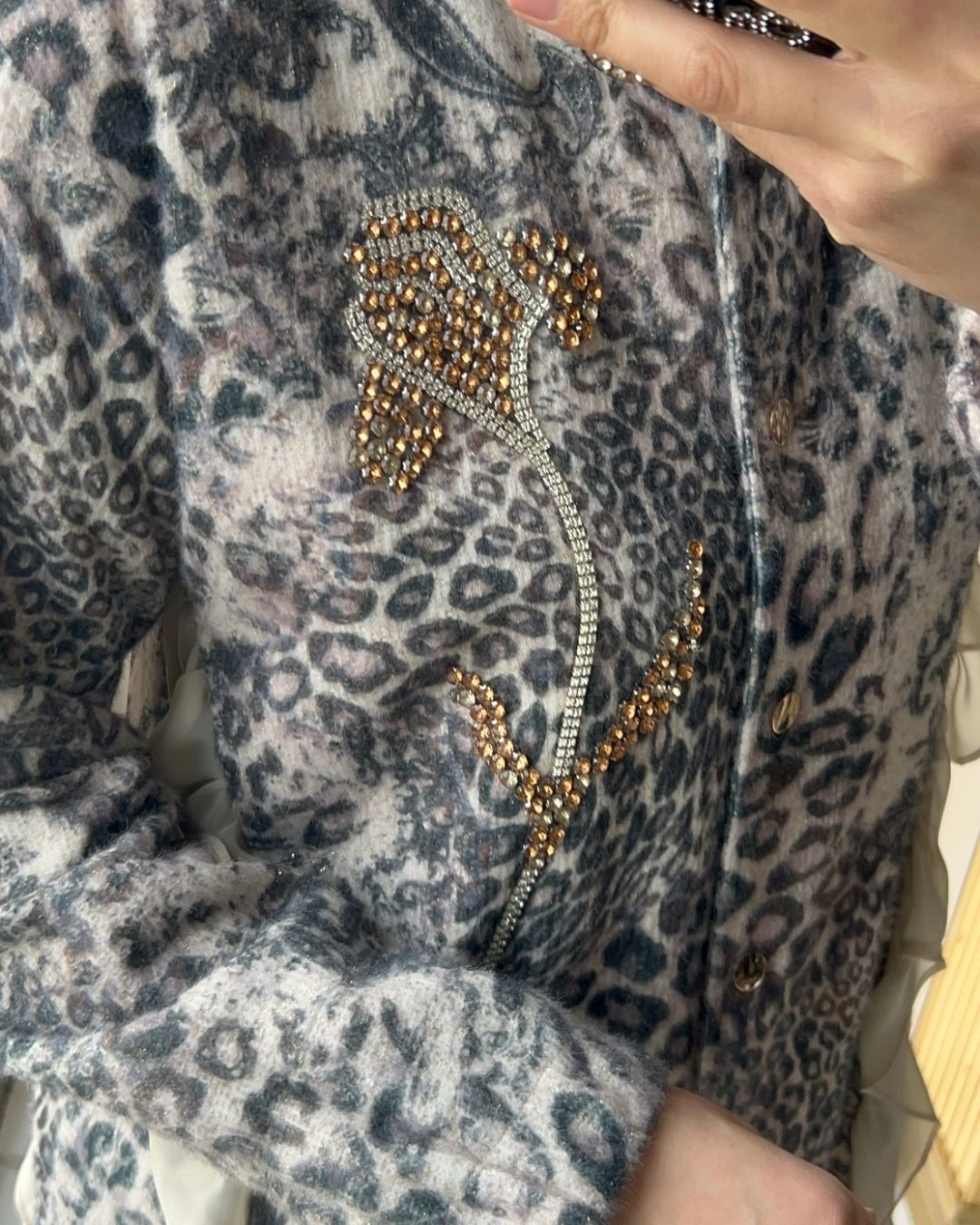 OTTO  DESİGN- LEOPAR TAŞLI KAP