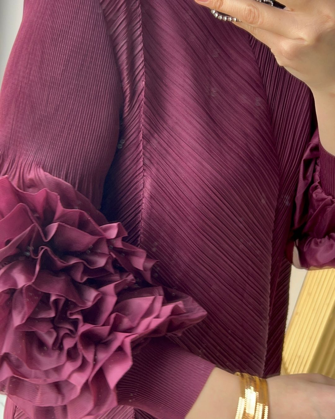 İTHAL- GÜLLÜ ELBİSE