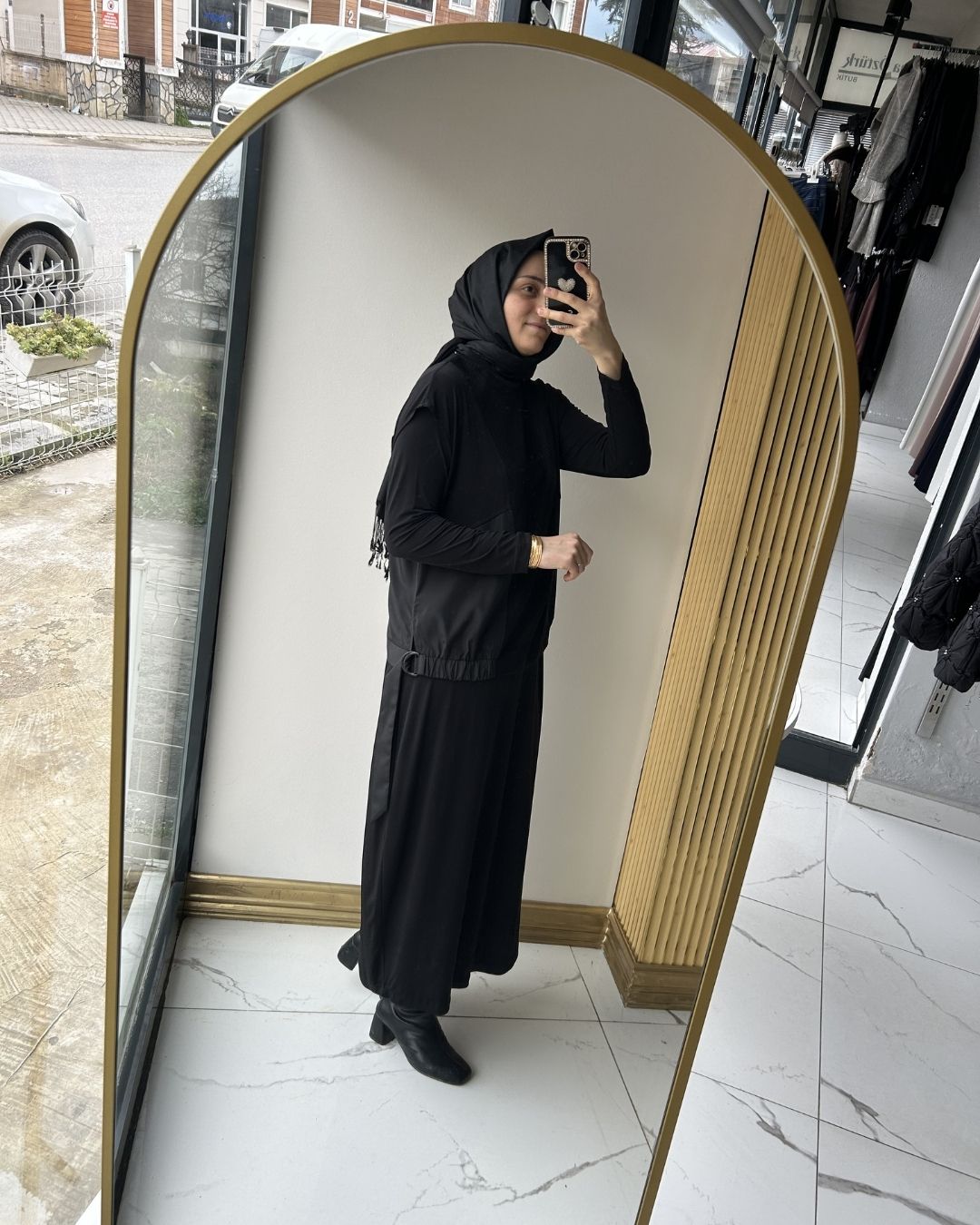 NURCAN ÇETİN- FİLE TUNİKLİ ELBİSE
