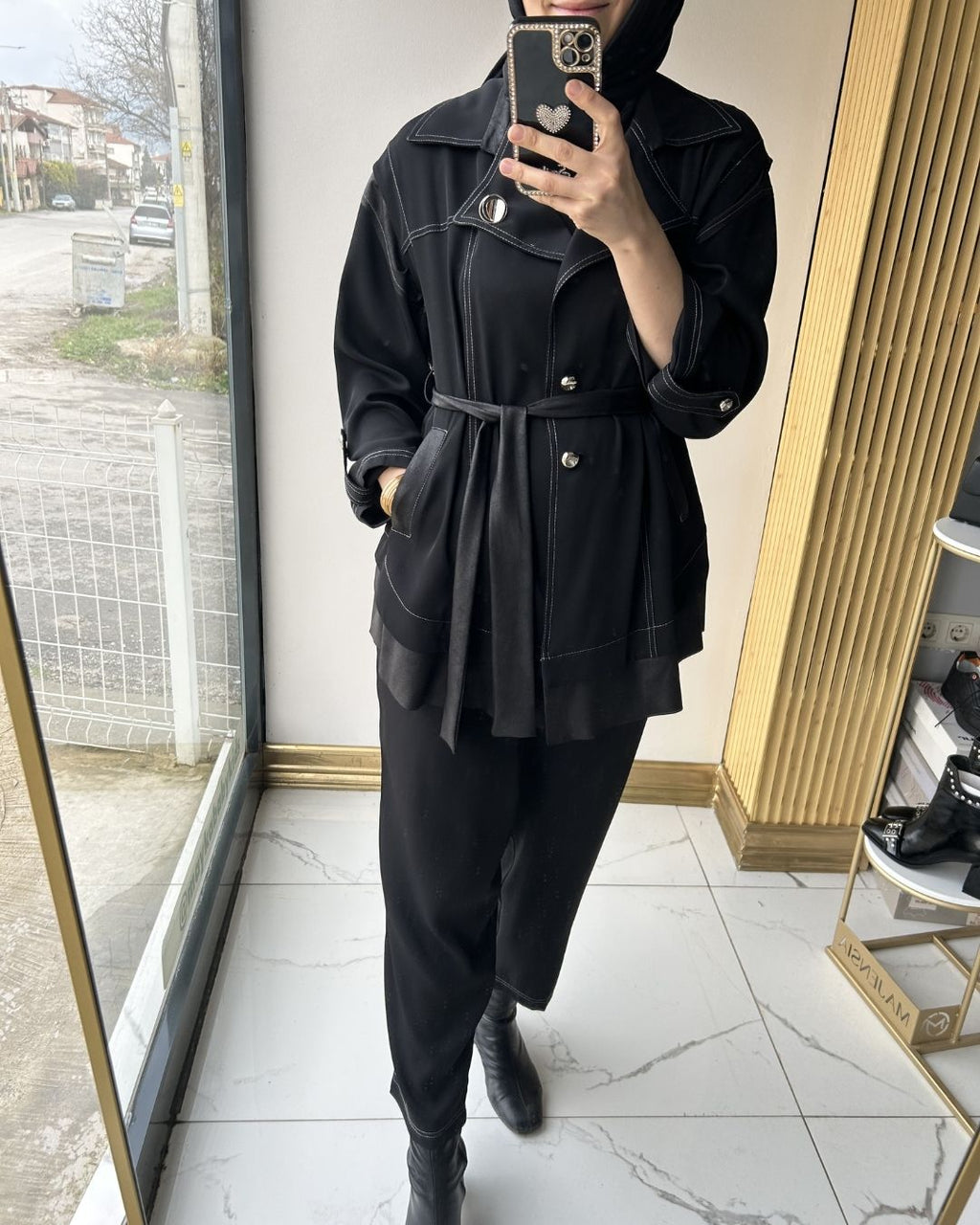 MY312- ASİMETRİK CEKET TAKIM
